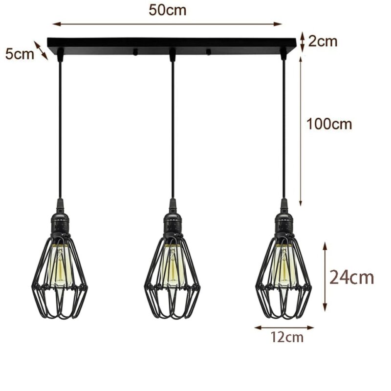 Lustre cuisine style industriel – Image 18