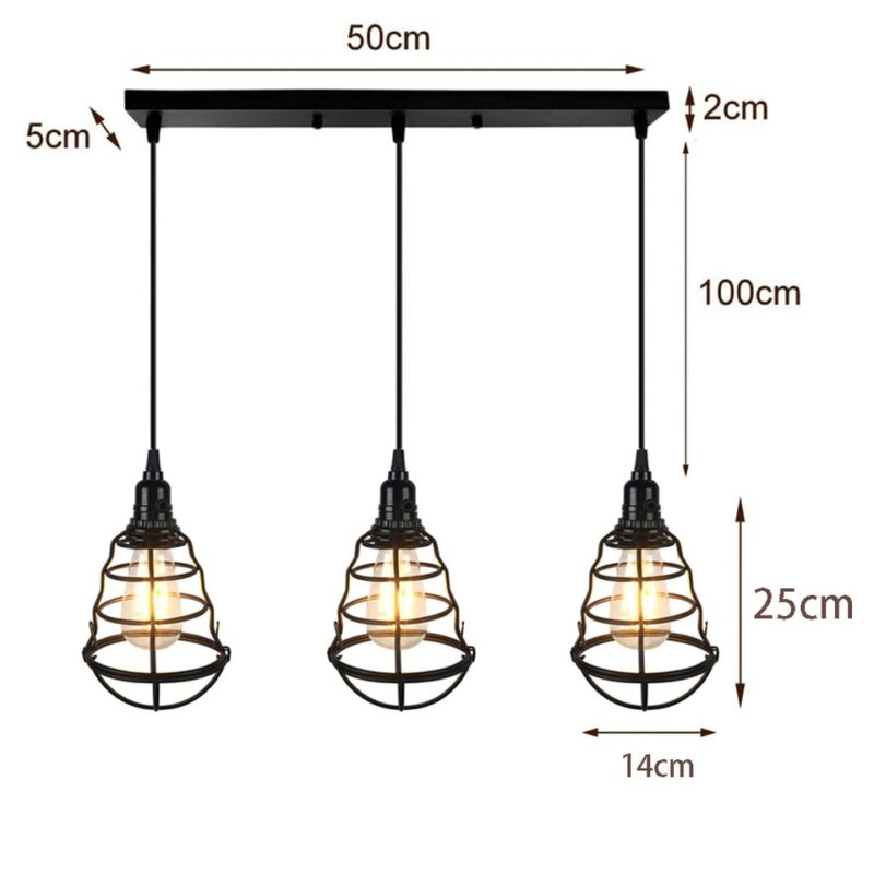 Lustre cuisine style industriel – Image 17