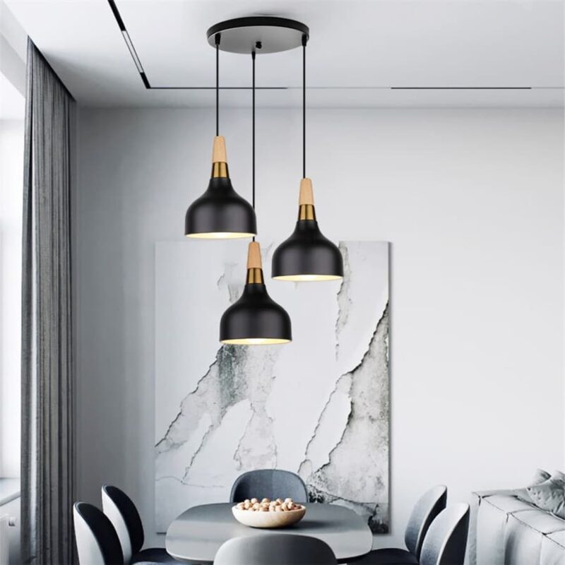 Lustre cuisine blanc