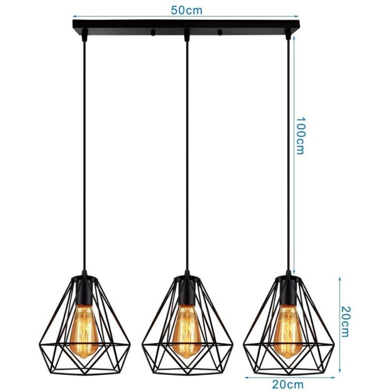 Lustre cuisine style industriel – Image 13