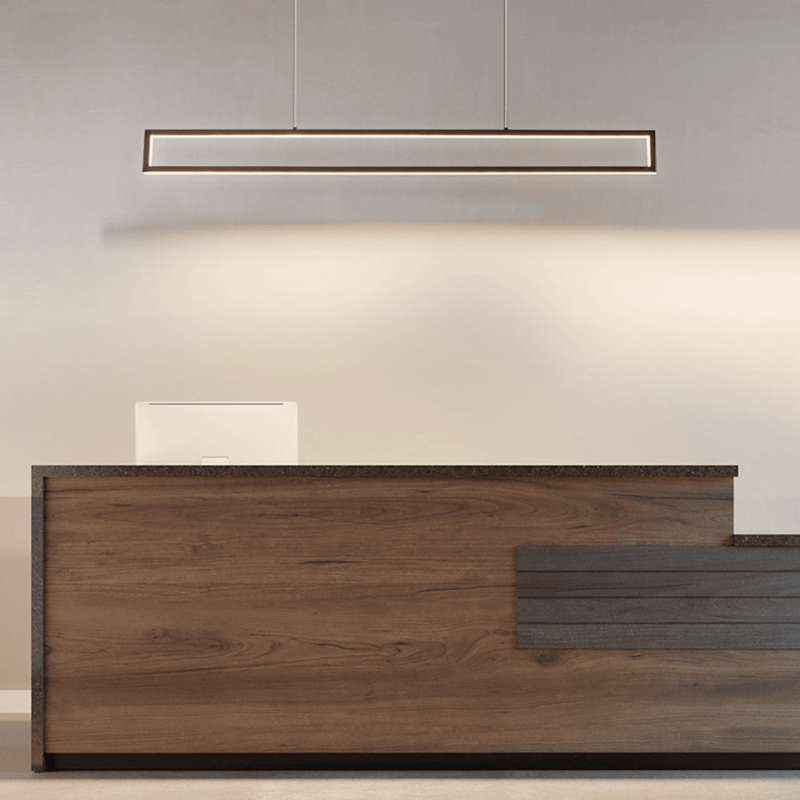 Lustre moderne noir – Image 2