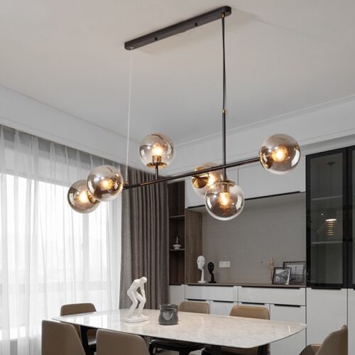 Lustre moderne boule