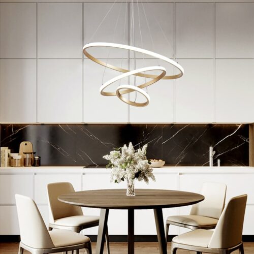 Lustre moderne blanc