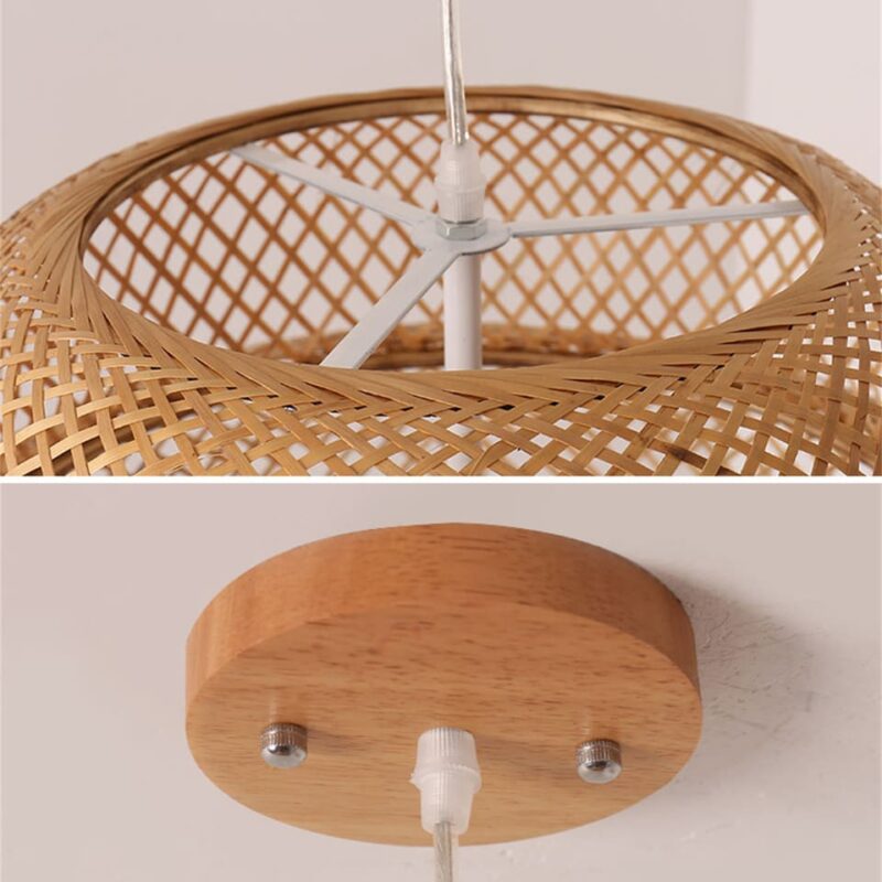 Lustre salon bambou – Image 6