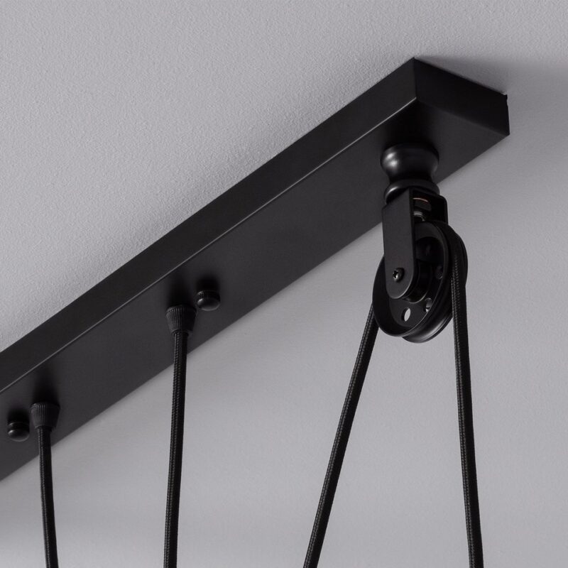 Lustre noir indus