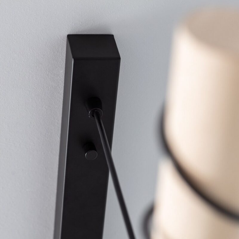Lustre cuisine noir et bois – Image 5