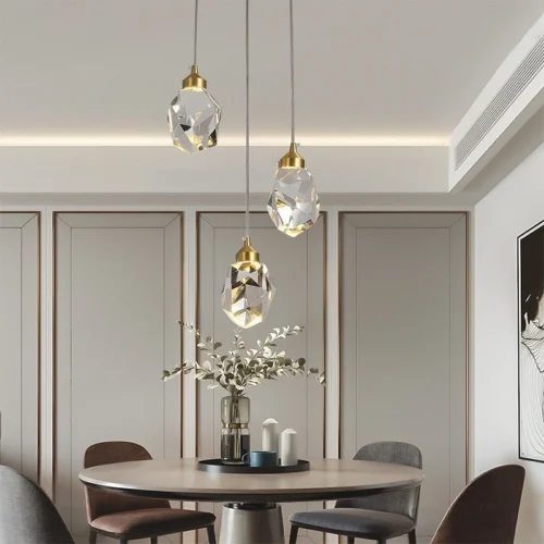 Lustre salon cristal