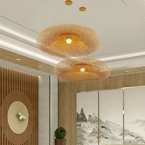 Lustre osier rotin