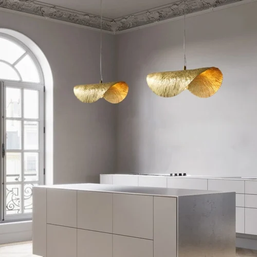 Lustre salon cuivre