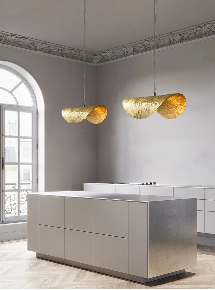 Lustre salon cuivre 1 Lustre salon cuivre