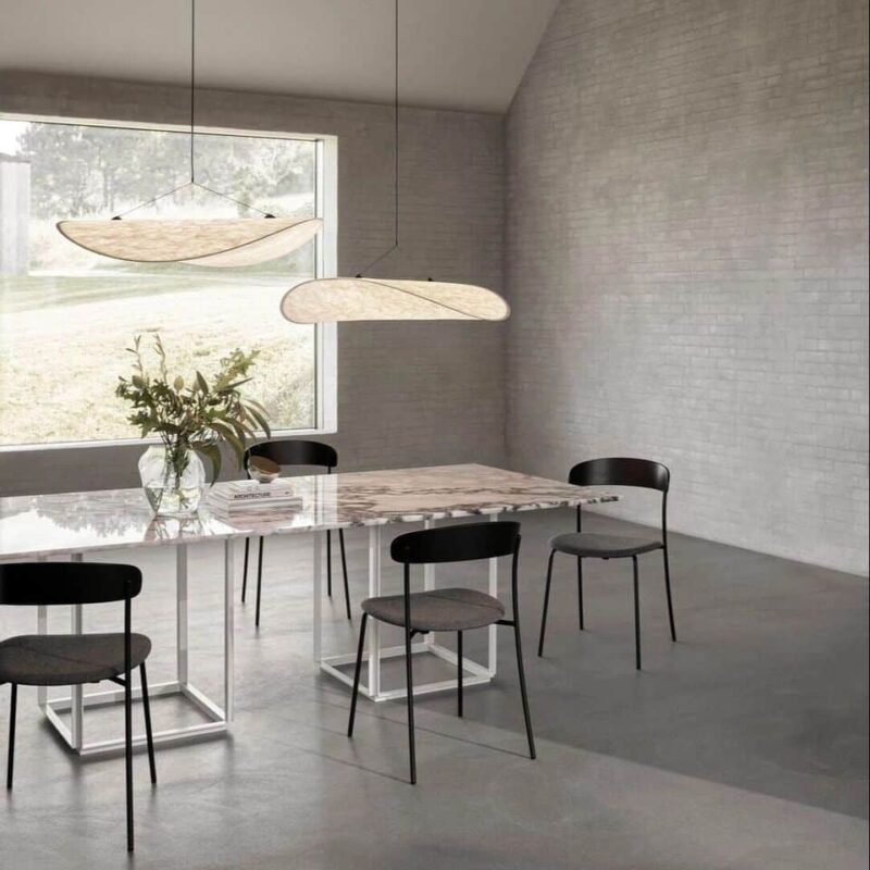 Lustre blanc moderne – Image 4