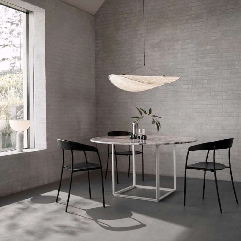 Lustre blanc moderne – Image 3