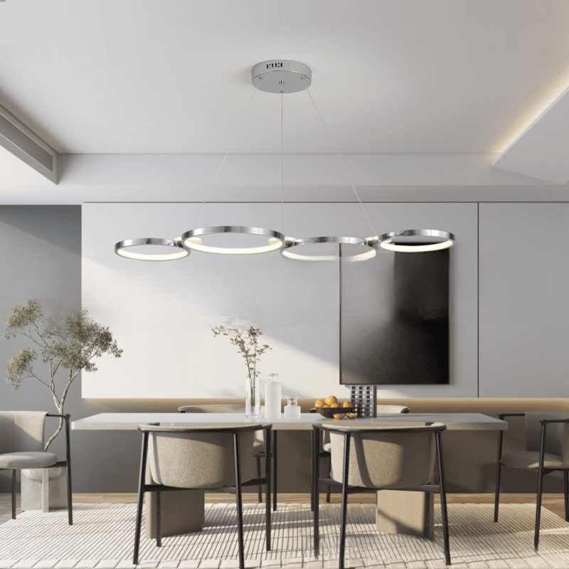 Lustre doré salon – Image 2