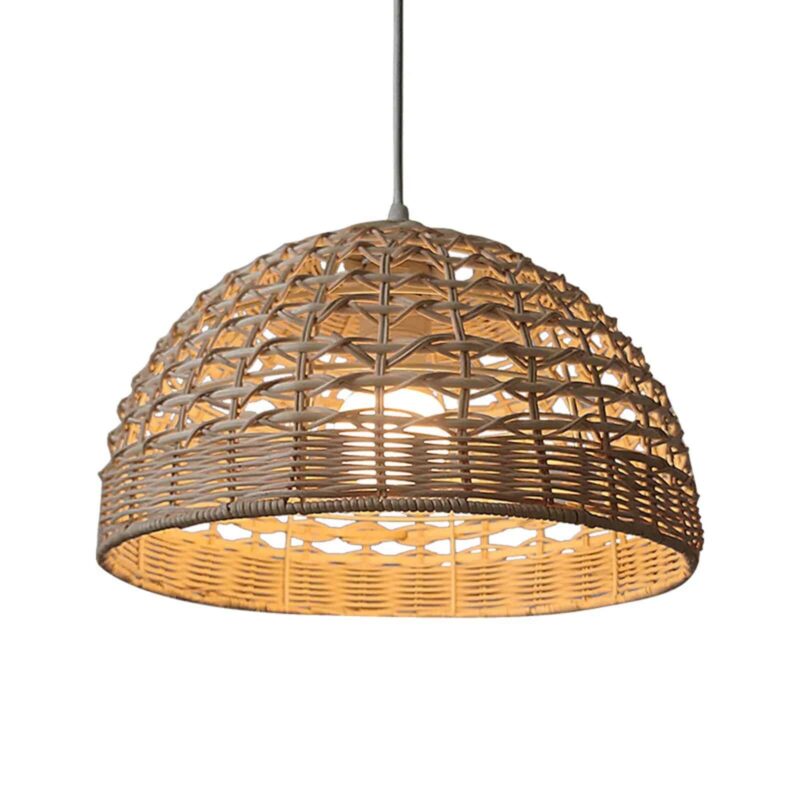 Lustre paille rotin – Image 4