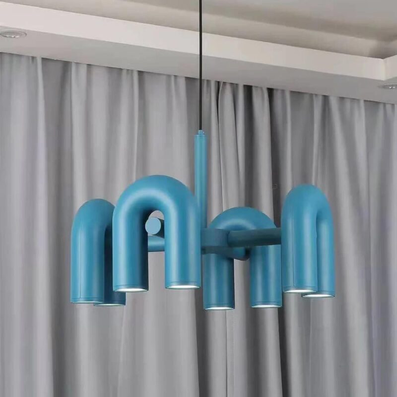 Lustre moderne gris – Image 6
