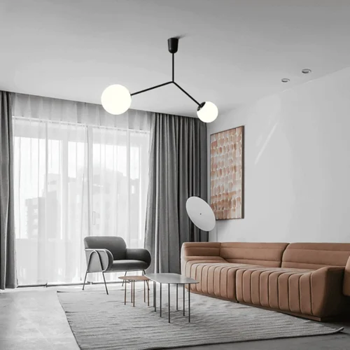 Petit lustre noir