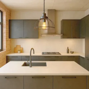 lustre industriel cuisine, super moderne