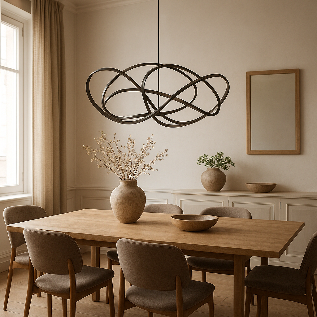 lustre métal design